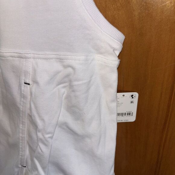 Free People Movement Street Style Two Piece Set White M New Cotton Blend Pockets - Picture 4 of 16